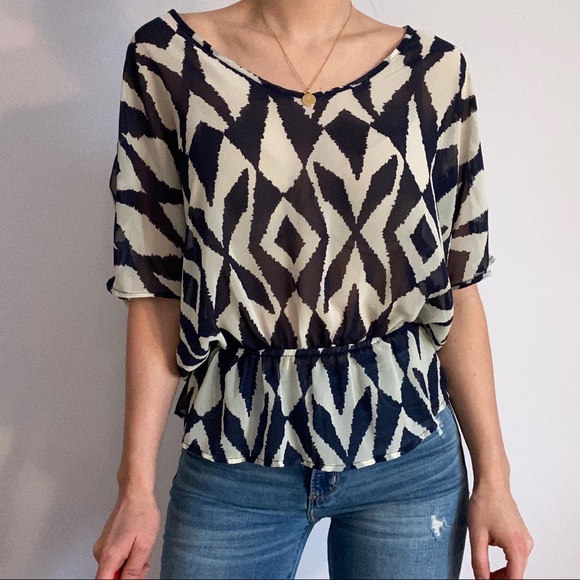 Anthropologie Tops - Sheer Boho Top